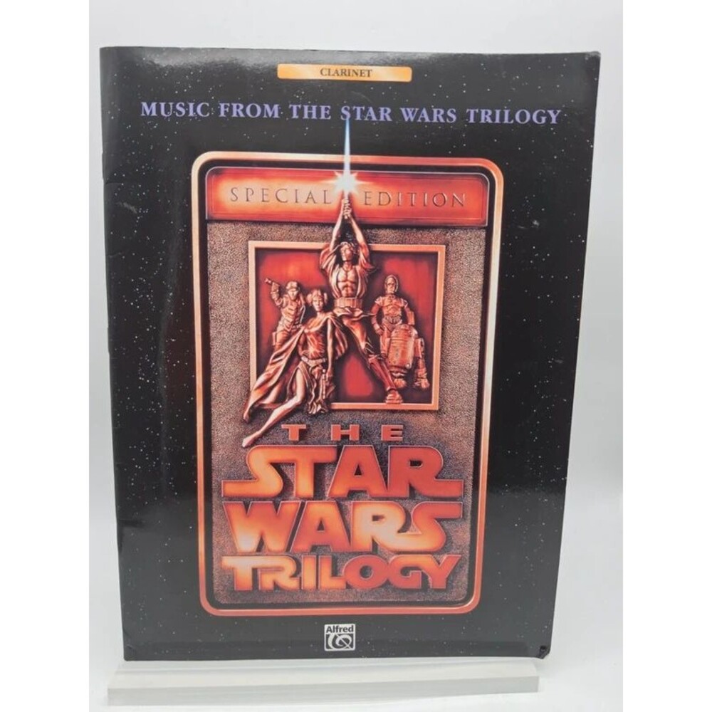 Star Wars Trilogy Special Edition Clarinet Sheet Music Book John Williams 1997